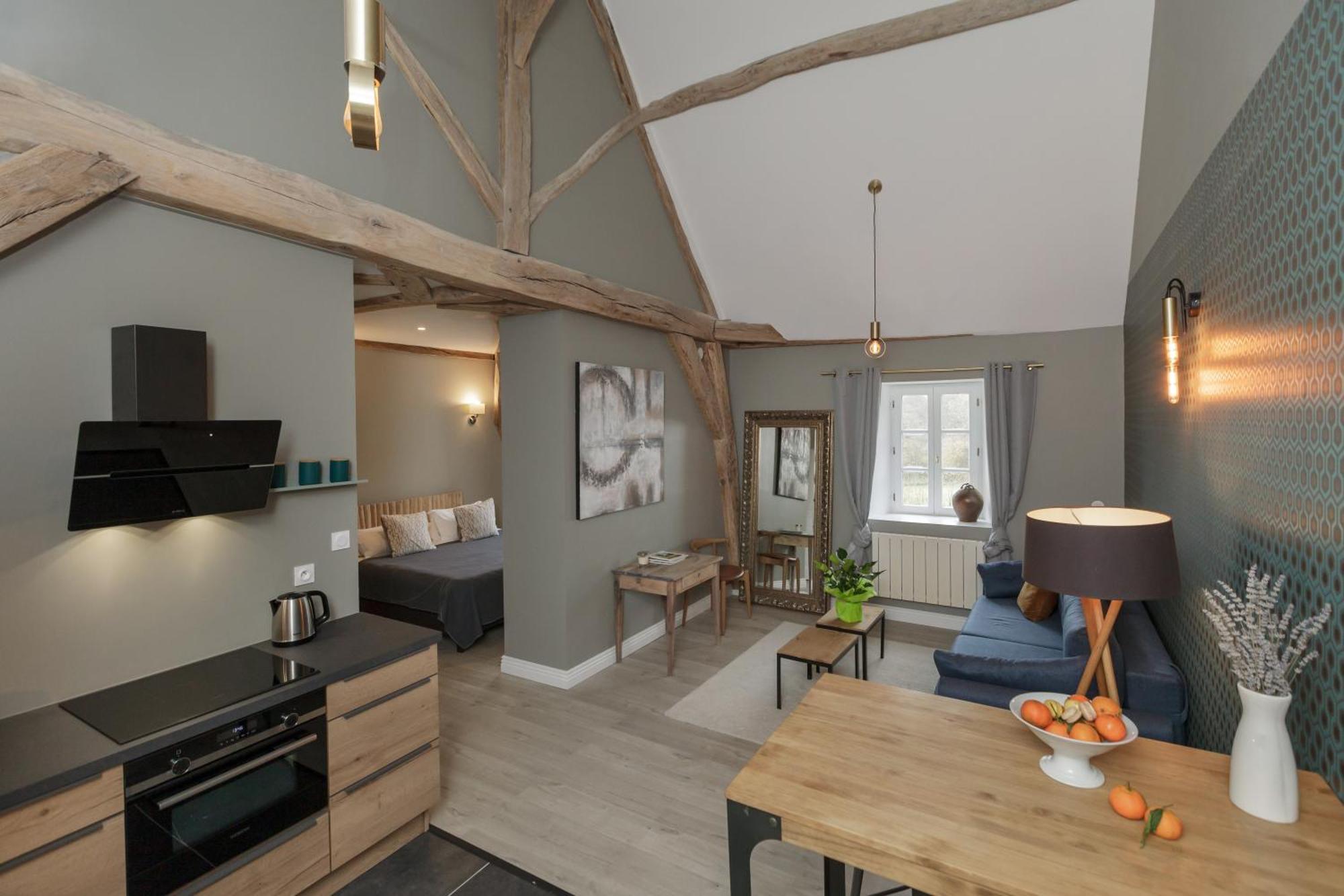 Apartmán L'Annexe Du Moulin Renaudiots Autun Exteriér fotografie